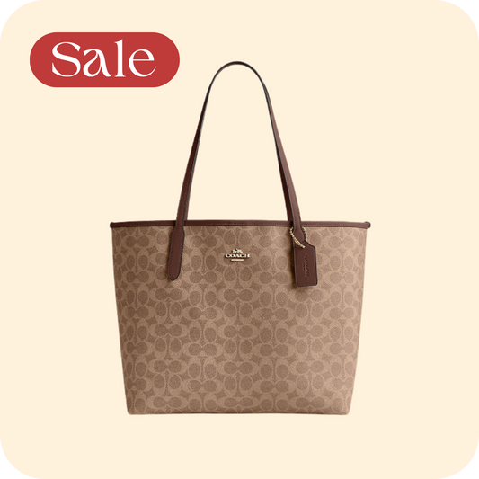 Coach City Tote Bag Signature